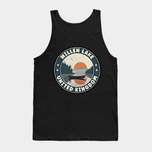 Willen Lake United Kingdom Sunset Tank Top